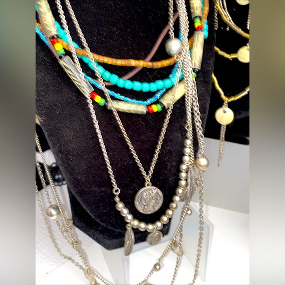 Lot of Vintage Bohemian Jewelry  some designers - Picture 8 of 13